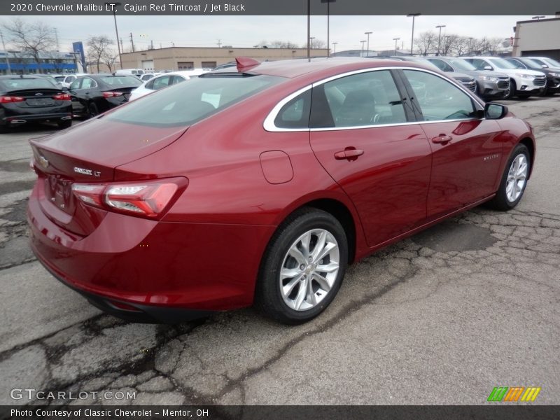 Cajun Red Tintcoat / Jet Black 2020 Chevrolet Malibu LT