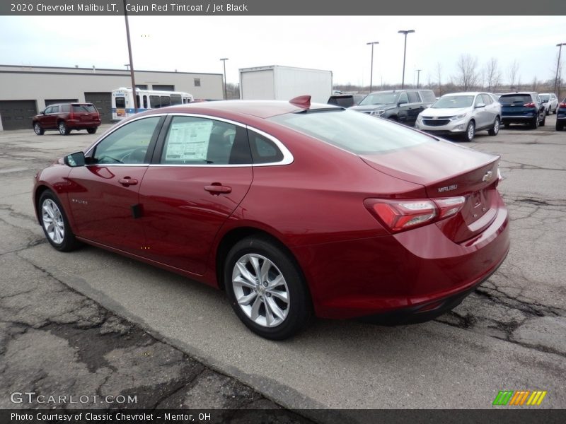 Cajun Red Tintcoat / Jet Black 2020 Chevrolet Malibu LT