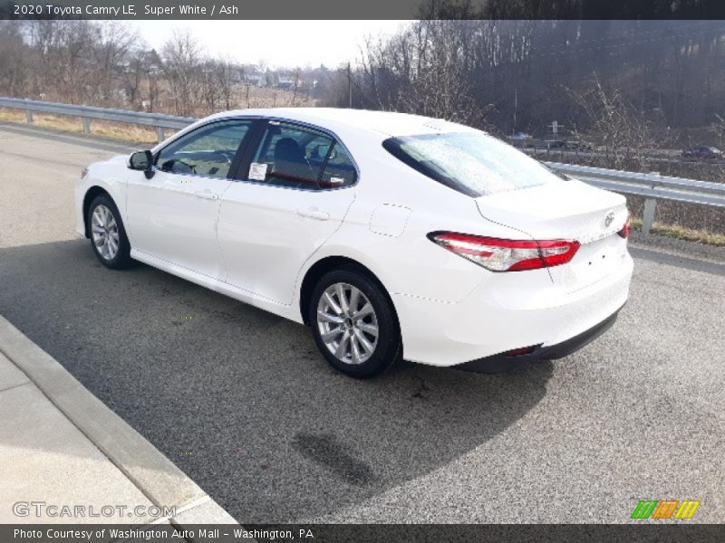 Super White / Ash 2020 Toyota Camry LE