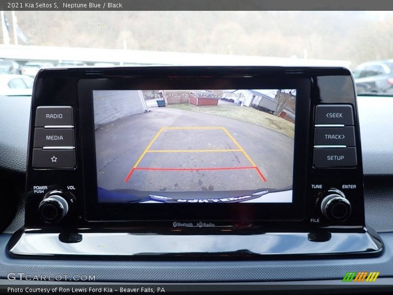 Neptune Blue / Black 2021 Kia Seltos S