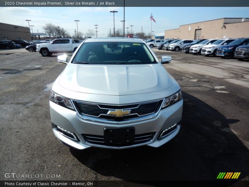 Silver Ice Metallic / Jet Black 2020 Chevrolet Impala Premier