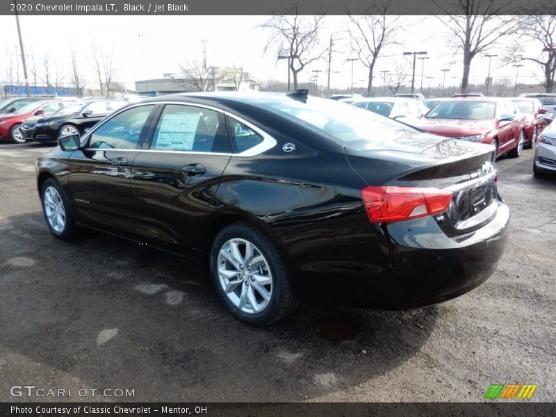 Black / Jet Black 2020 Chevrolet Impala LT