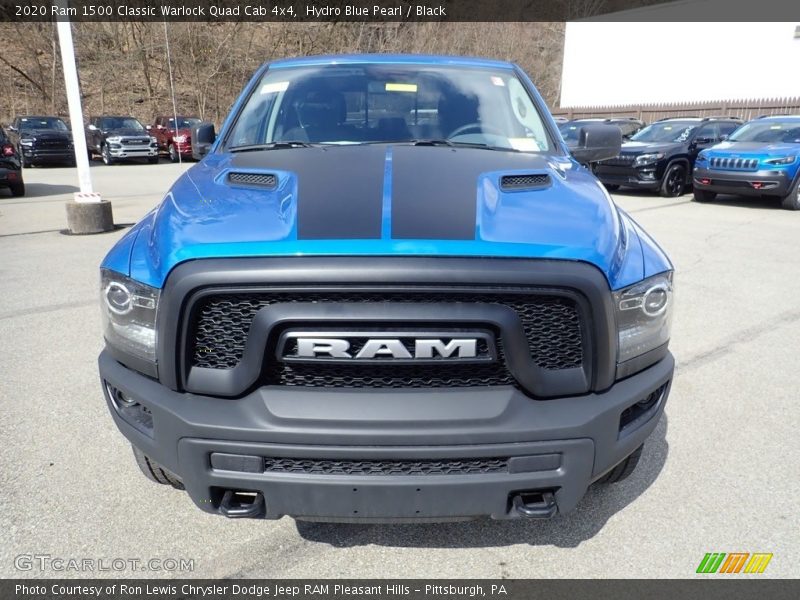 Hydro Blue Pearl / Black 2020 Ram 1500 Classic Warlock Quad Cab 4x4