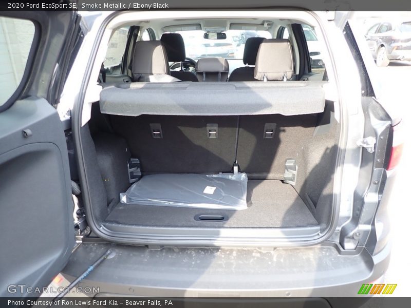 Smoke Metallic / Ebony Black 2020 Ford EcoSport SE