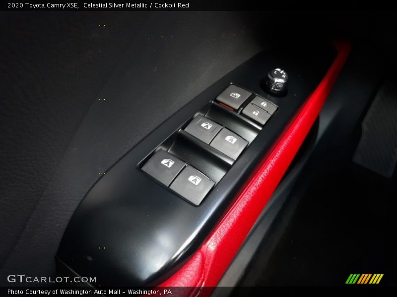 Celestial Silver Metallic / Cockpit Red 2020 Toyota Camry XSE