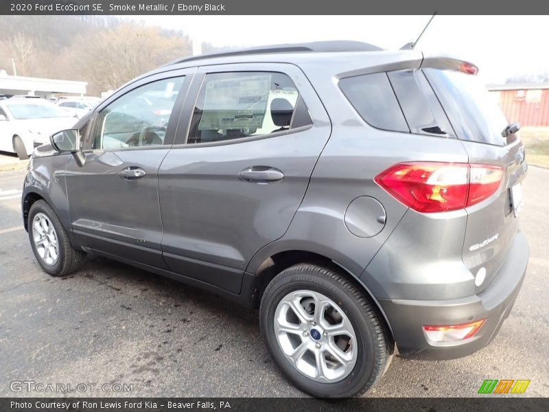 Smoke Metallic / Ebony Black 2020 Ford EcoSport SE