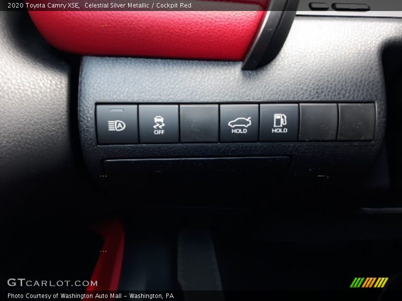 Celestial Silver Metallic / Cockpit Red 2020 Toyota Camry XSE