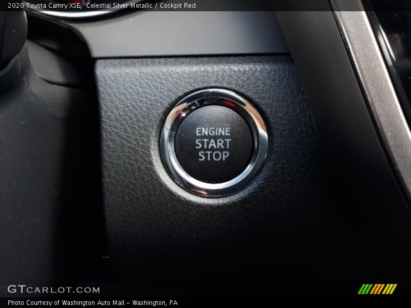 Celestial Silver Metallic / Cockpit Red 2020 Toyota Camry XSE