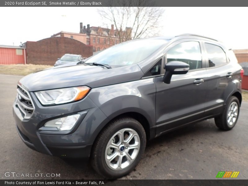 Smoke Metallic / Ebony Black 2020 Ford EcoSport SE