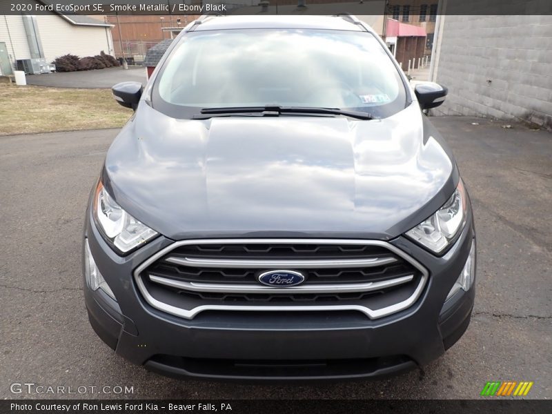 Smoke Metallic / Ebony Black 2020 Ford EcoSport SE