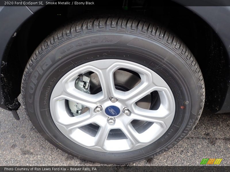 Smoke Metallic / Ebony Black 2020 Ford EcoSport SE