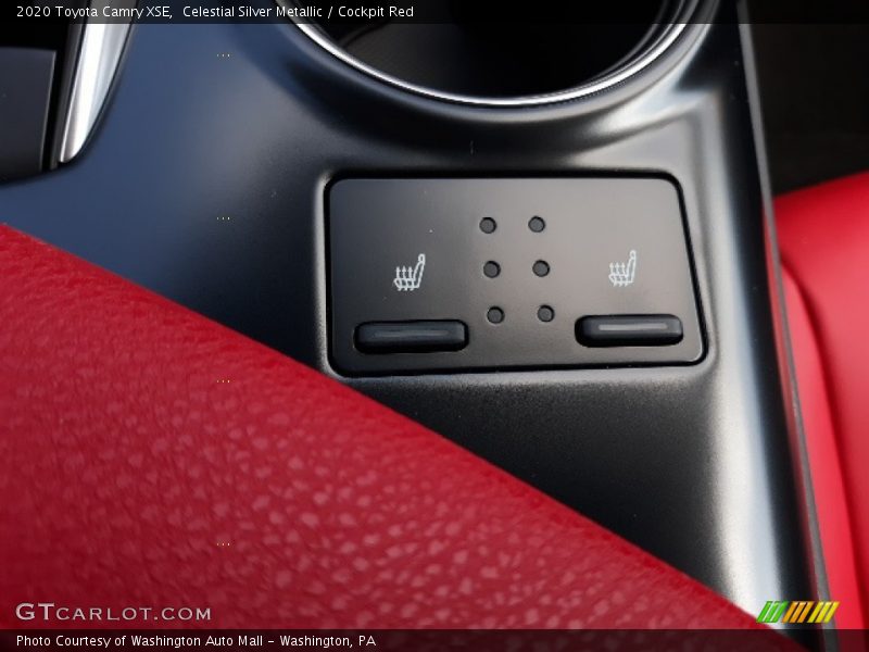 Celestial Silver Metallic / Cockpit Red 2020 Toyota Camry XSE