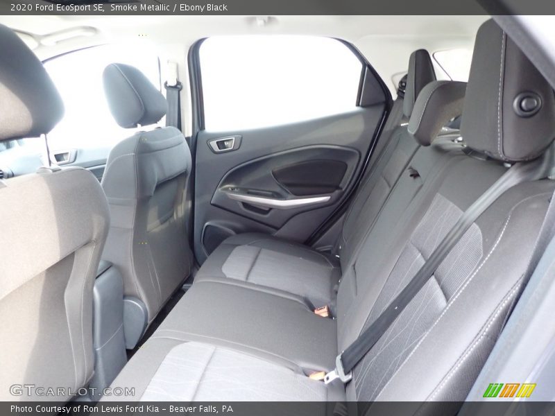 Smoke Metallic / Ebony Black 2020 Ford EcoSport SE