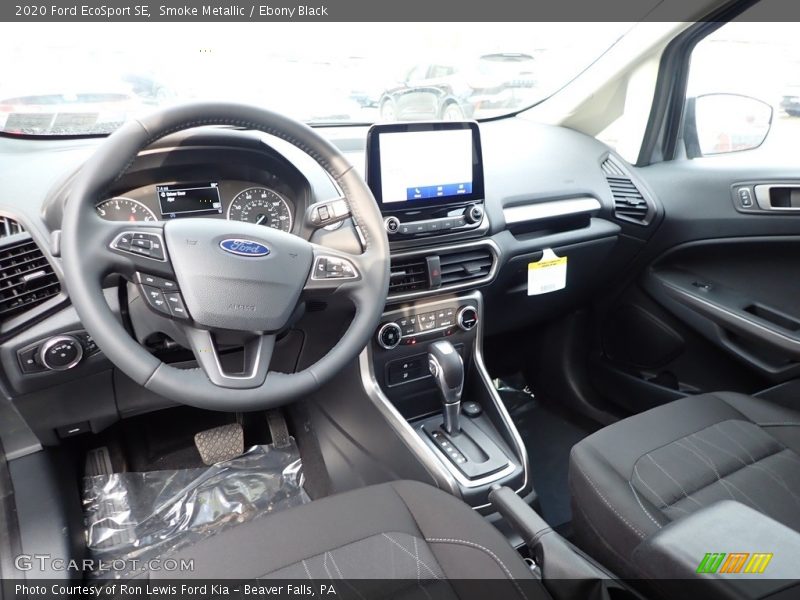 Smoke Metallic / Ebony Black 2020 Ford EcoSport SE