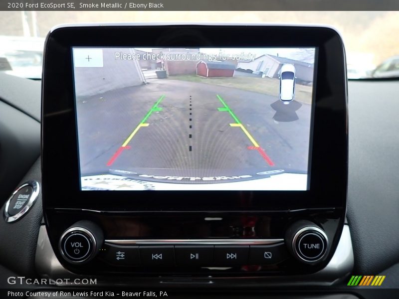 Smoke Metallic / Ebony Black 2020 Ford EcoSport SE