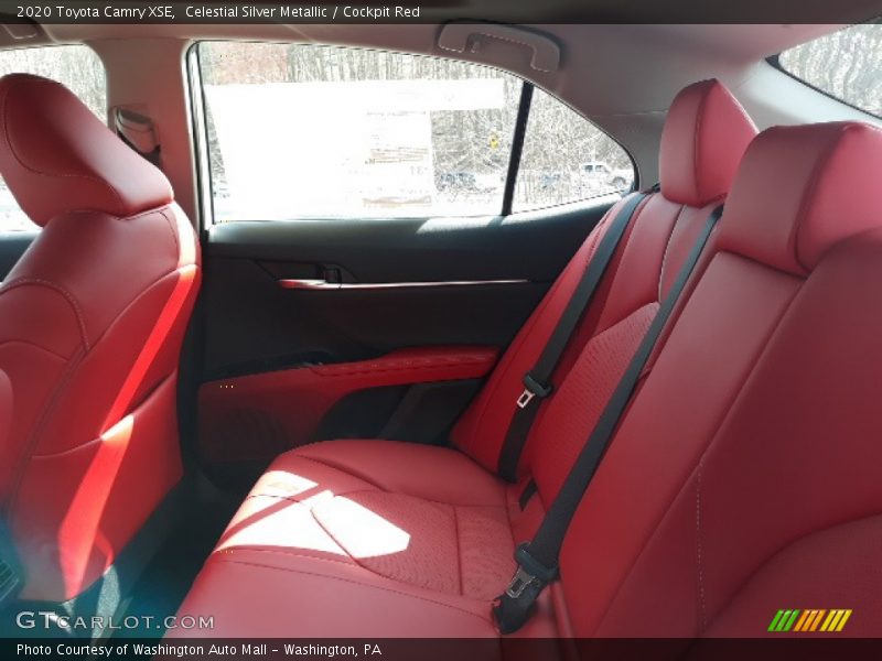 Celestial Silver Metallic / Cockpit Red 2020 Toyota Camry XSE
