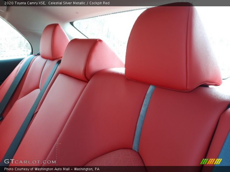 Celestial Silver Metallic / Cockpit Red 2020 Toyota Camry XSE