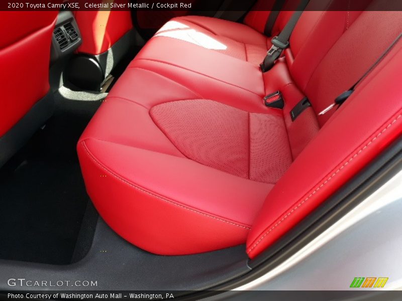 Celestial Silver Metallic / Cockpit Red 2020 Toyota Camry XSE