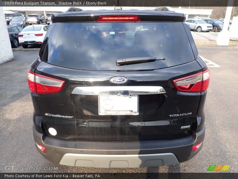 Shadow Black / Ebony Black 2020 Ford EcoSport Titanium