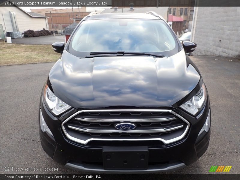 Shadow Black / Ebony Black 2020 Ford EcoSport Titanium