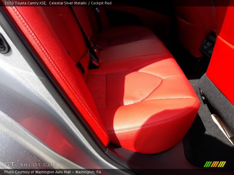 Celestial Silver Metallic / Cockpit Red 2020 Toyota Camry XSE
