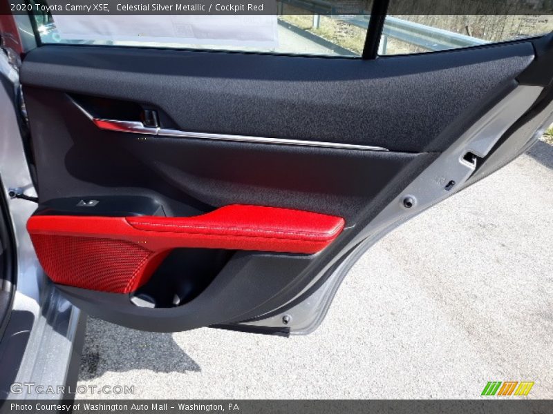 Celestial Silver Metallic / Cockpit Red 2020 Toyota Camry XSE