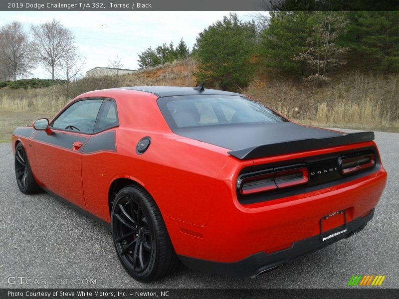 Torred / Black 2019 Dodge Challenger T/A 392