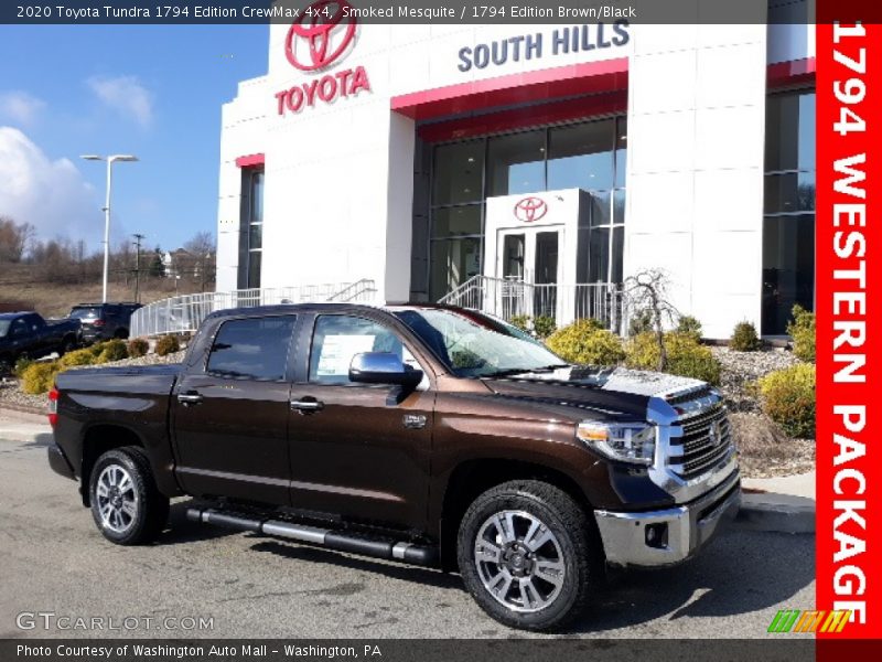 Smoked Mesquite / 1794 Edition Brown/Black 2020 Toyota Tundra 1794 Edition CrewMax 4x4