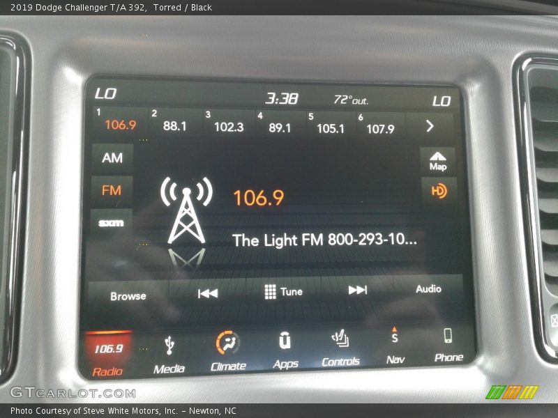 Torred / Black 2019 Dodge Challenger T/A 392