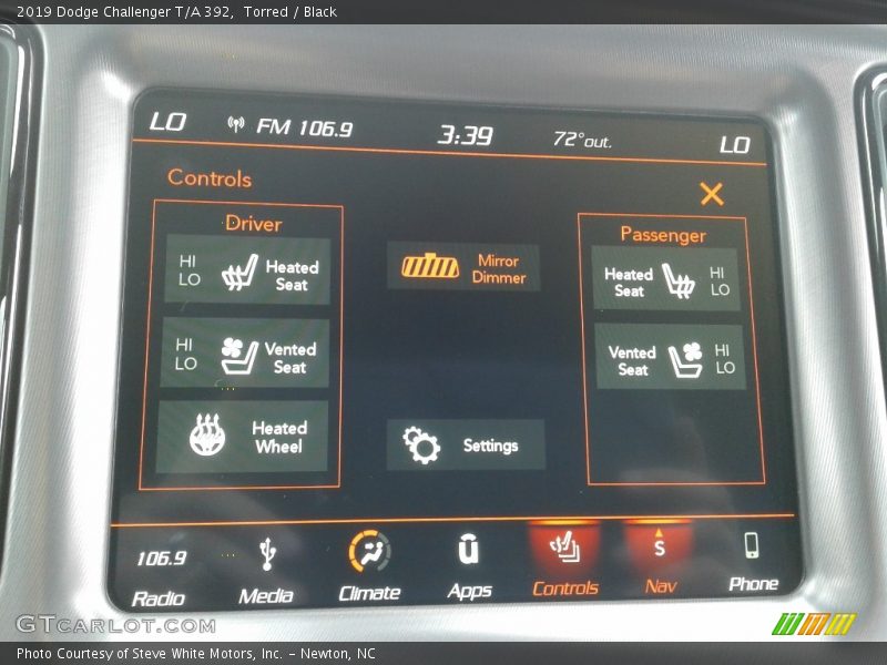 Torred / Black 2019 Dodge Challenger T/A 392
