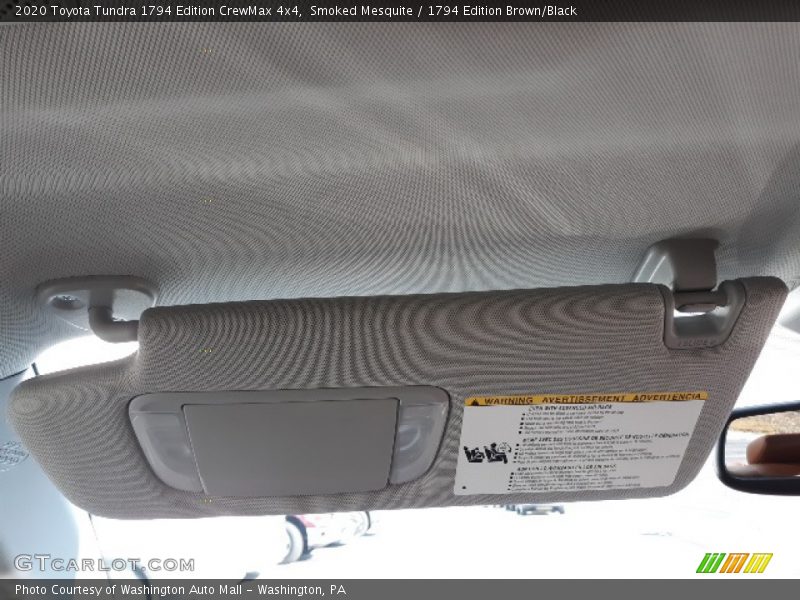 Smoked Mesquite / 1794 Edition Brown/Black 2020 Toyota Tundra 1794 Edition CrewMax 4x4