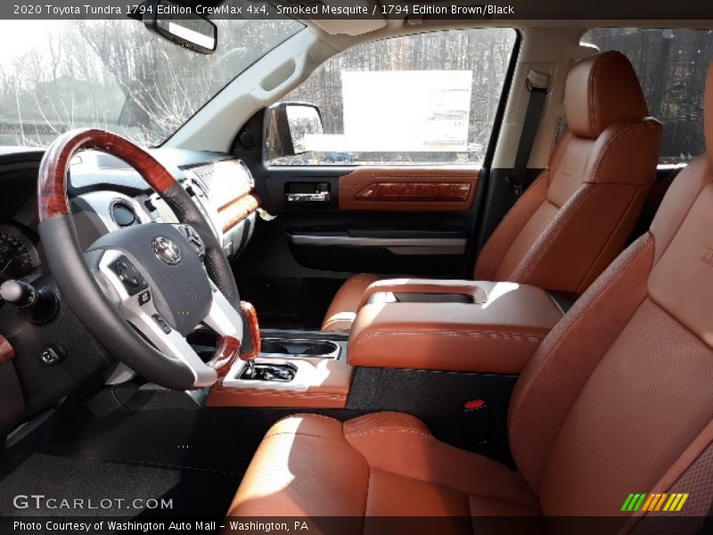 Smoked Mesquite / 1794 Edition Brown/Black 2020 Toyota Tundra 1794 Edition CrewMax 4x4