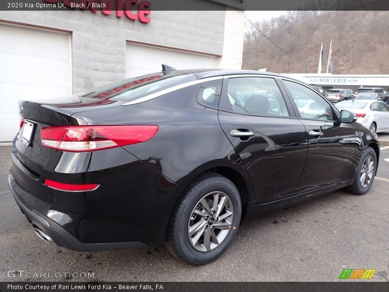 Black / Black 2020 Kia Optima LX