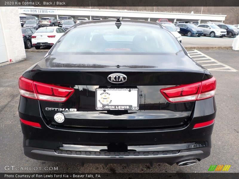 Black / Black 2020 Kia Optima LX