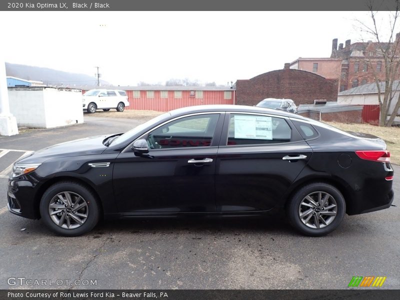 Black / Black 2020 Kia Optima LX