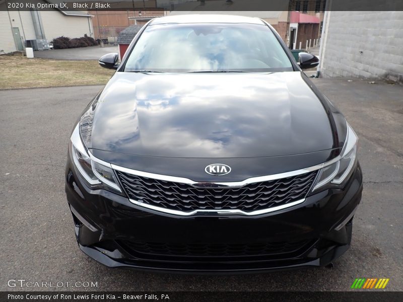 Black / Black 2020 Kia Optima LX