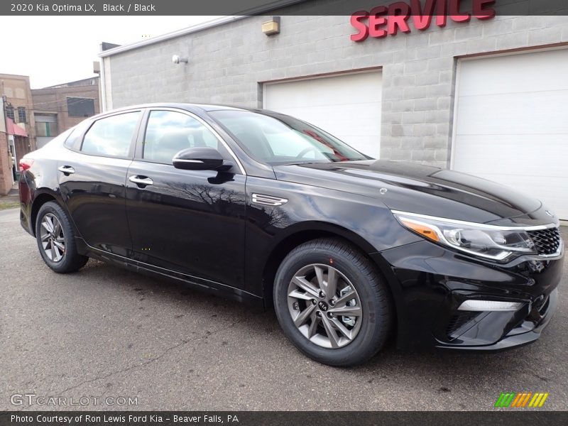 Black / Black 2020 Kia Optima LX