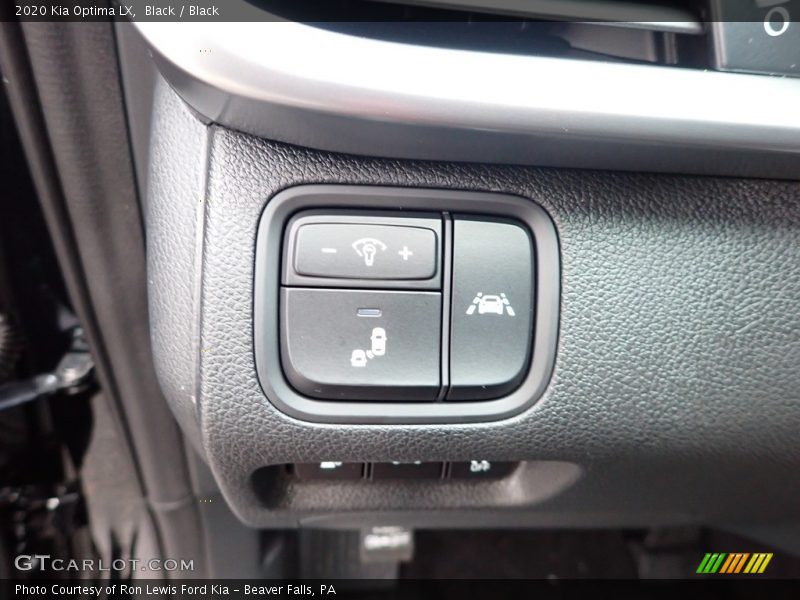 Black / Black 2020 Kia Optima LX