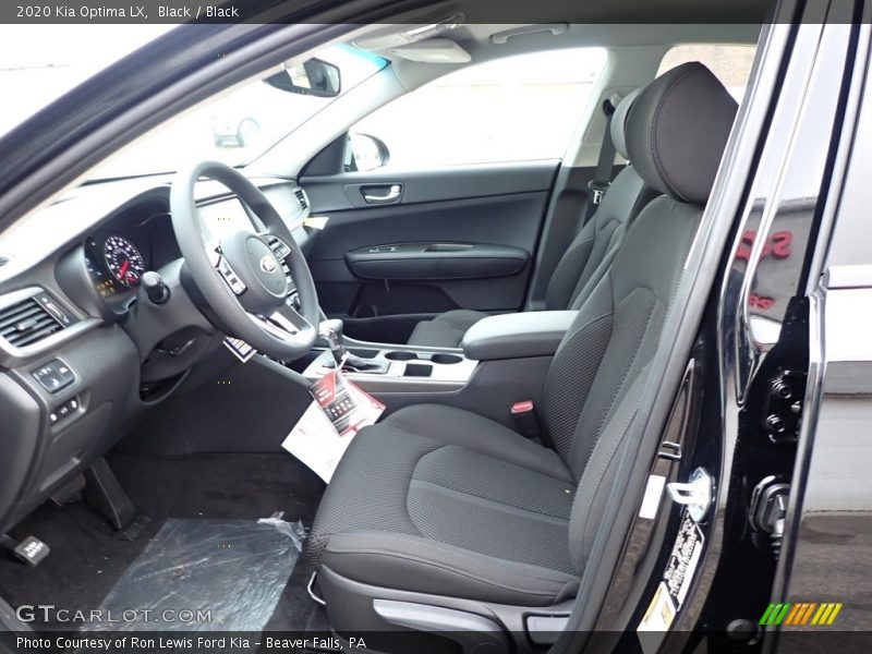 Black / Black 2020 Kia Optima LX