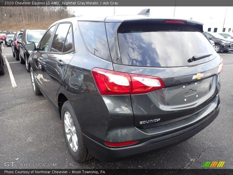 Nightfall Gray Metallic / Ash Gray 2020 Chevrolet Equinox LS AWD