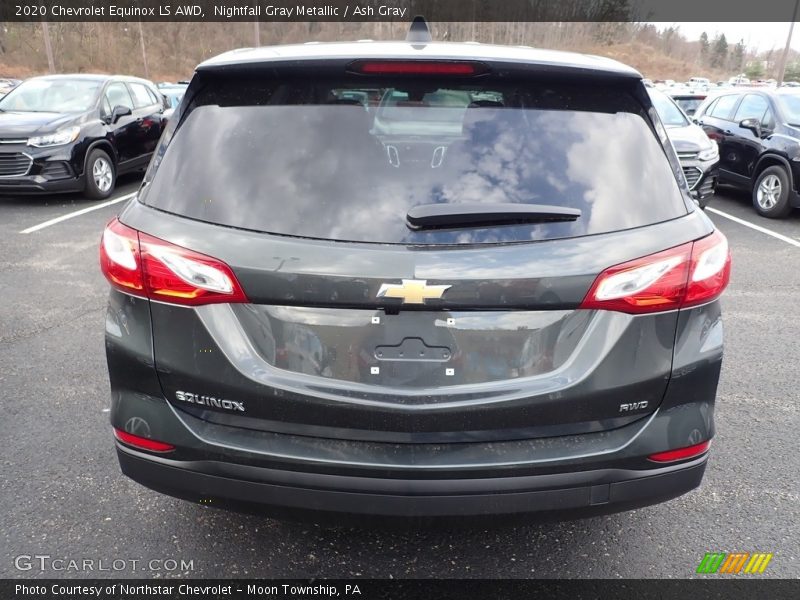 Nightfall Gray Metallic / Ash Gray 2020 Chevrolet Equinox LS AWD