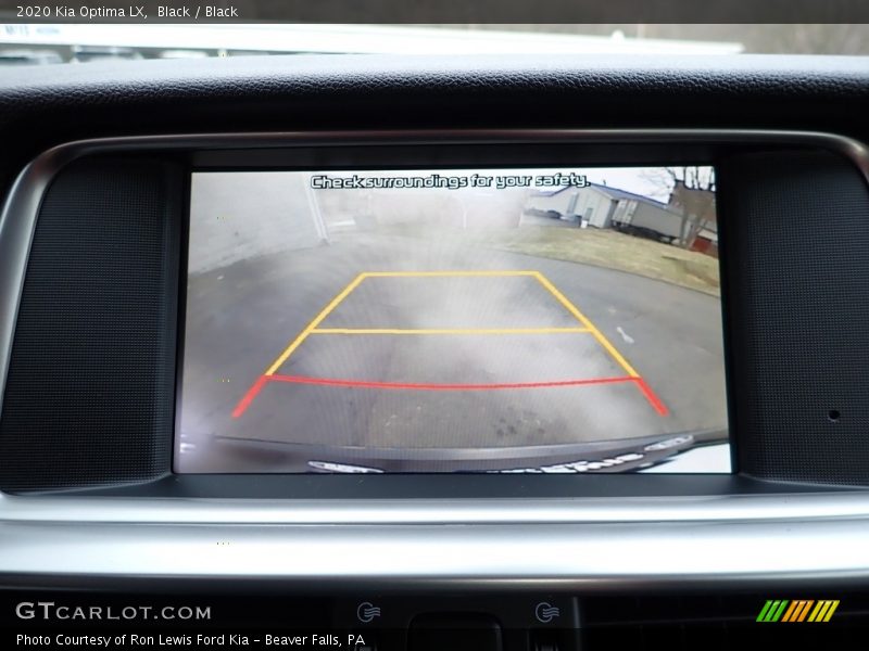 Black / Black 2020 Kia Optima LX