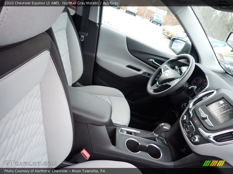 Nightfall Gray Metallic / Ash Gray 2020 Chevrolet Equinox LS AWD