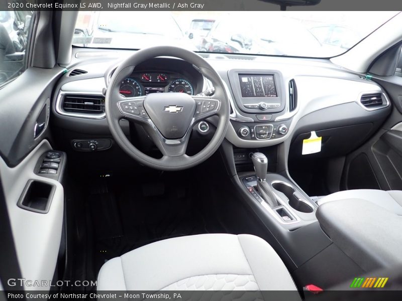 Nightfall Gray Metallic / Ash Gray 2020 Chevrolet Equinox LS AWD