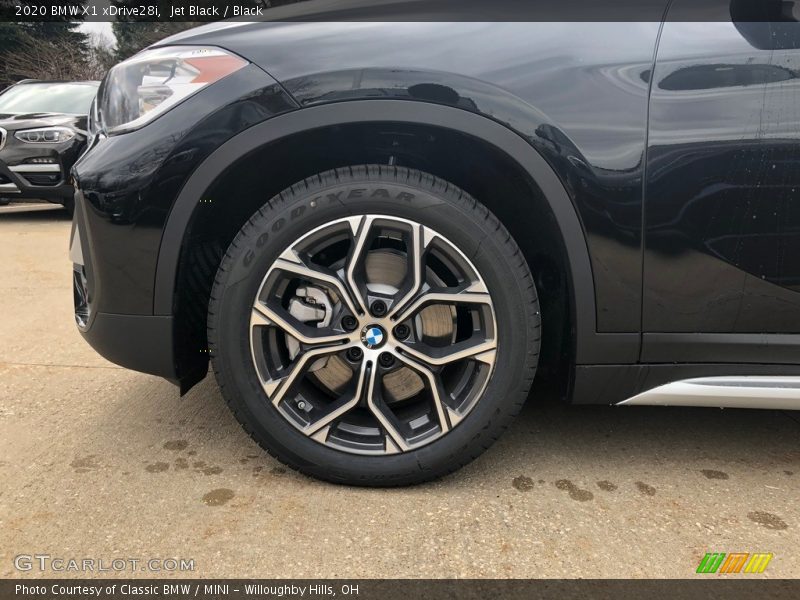 Jet Black / Black 2020 BMW X1 xDrive28i