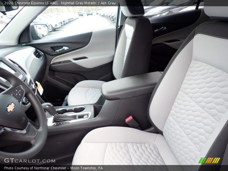 Nightfall Gray Metallic / Ash Gray 2020 Chevrolet Equinox LS AWD