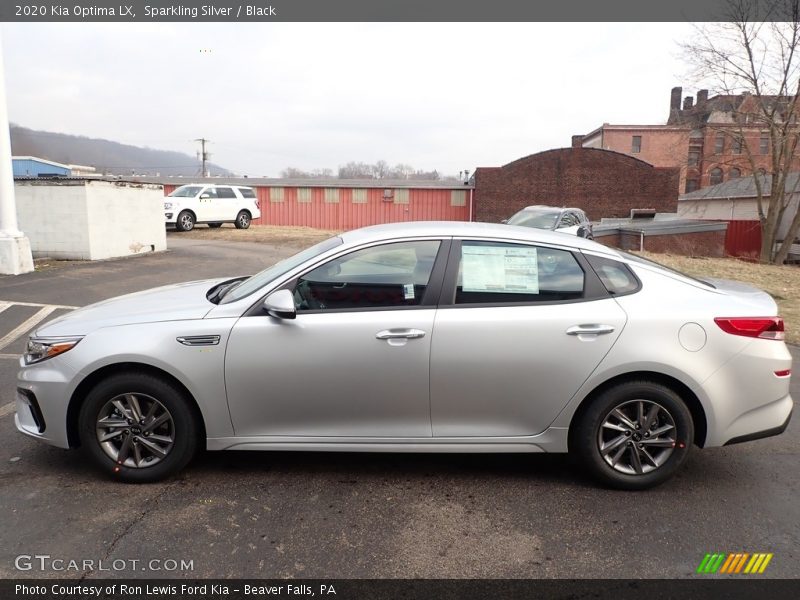 Sparkling Silver / Black 2020 Kia Optima LX