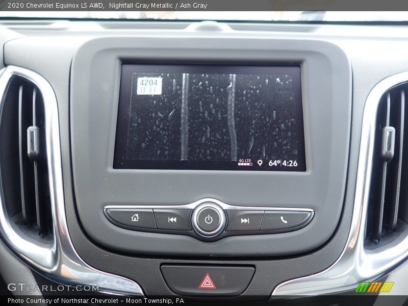 Nightfall Gray Metallic / Ash Gray 2020 Chevrolet Equinox LS AWD