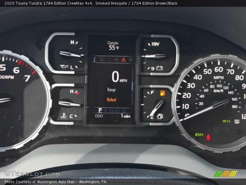 Smoked Mesquite / 1794 Edition Brown/Black 2020 Toyota Tundra 1794 Edition CrewMax 4x4