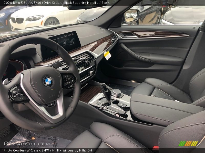 Black Sapphire Metallic / Black 2020 BMW 5 Series 540i xDrive Sedan